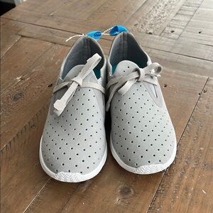 Native Apollo Mac Gray microfiber waterproof sneakers sandals